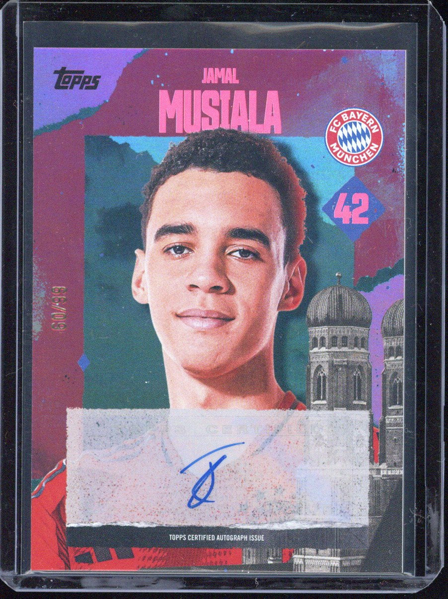 2024-25 Topps Team Set FC Bayern München Jamal Musiala Autograph /99