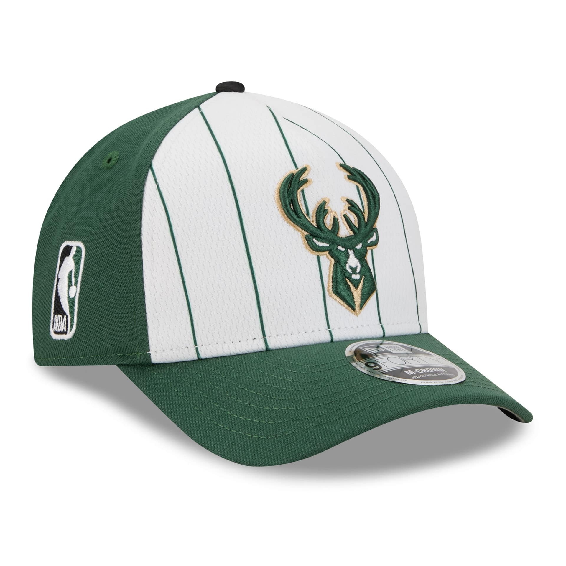 Milwaukee Bucks 2025-26 NBA Tip-Off 9FORTY M-Crown A-Frame Snapback Cap