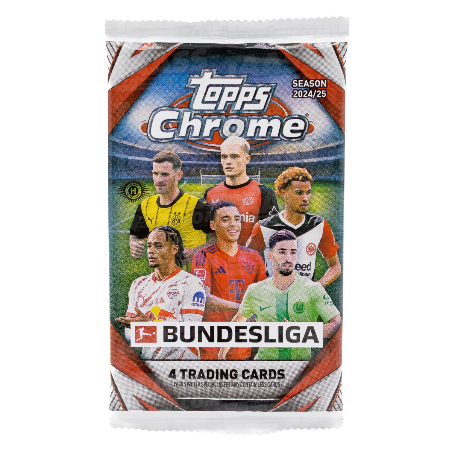2024/25 Topps Chrome Bundesliga Football Hobby Pack