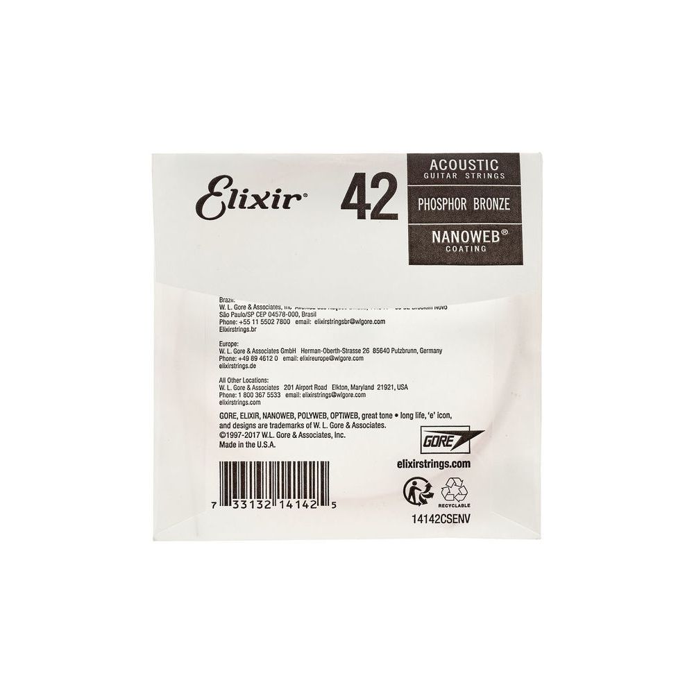 Elixir .042 Western Guitar Ph. – Thomann Ireland