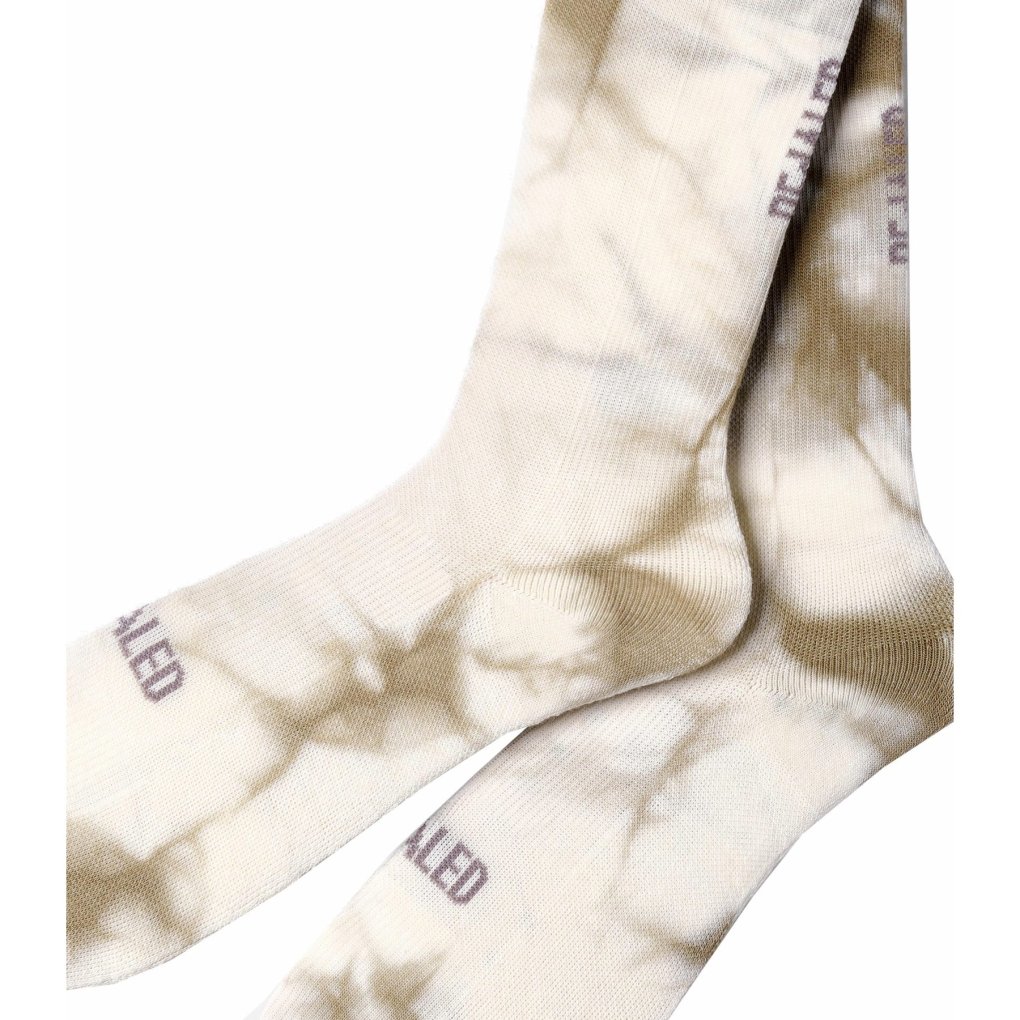 PEdALED E. Tie Dye Socks - Off White