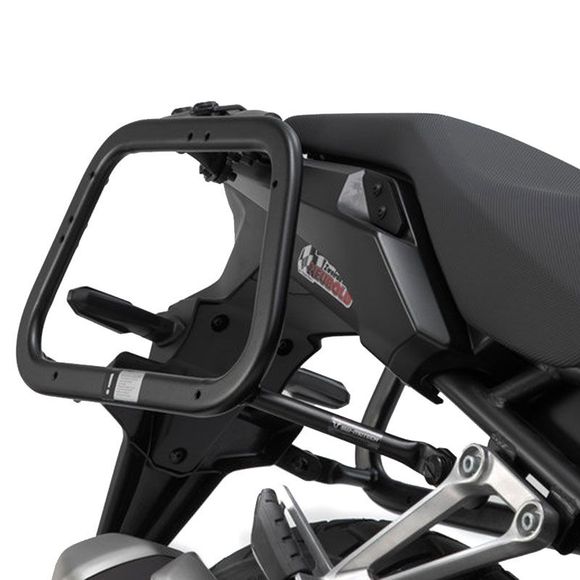 SW-MOTECH AERO ABS Suitcase WITH SUPPORT (2 x 25 Liters) - BlackRef: kft.01.400.60100/b / kft.01.400.60101/b