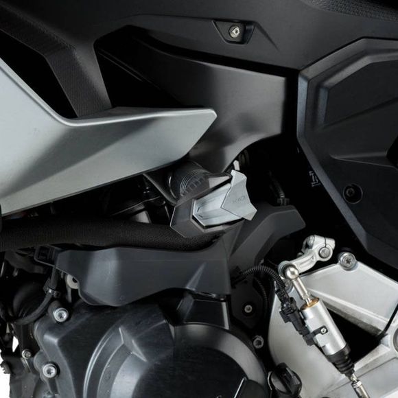 Puig engine guard kit r19 - blackRef: 20388N