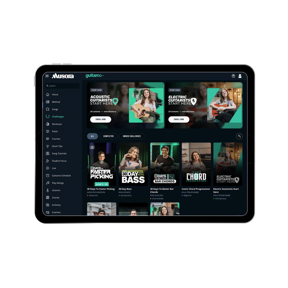 Guitareo Guitareo+ Anual Membership – Thomann Ireland