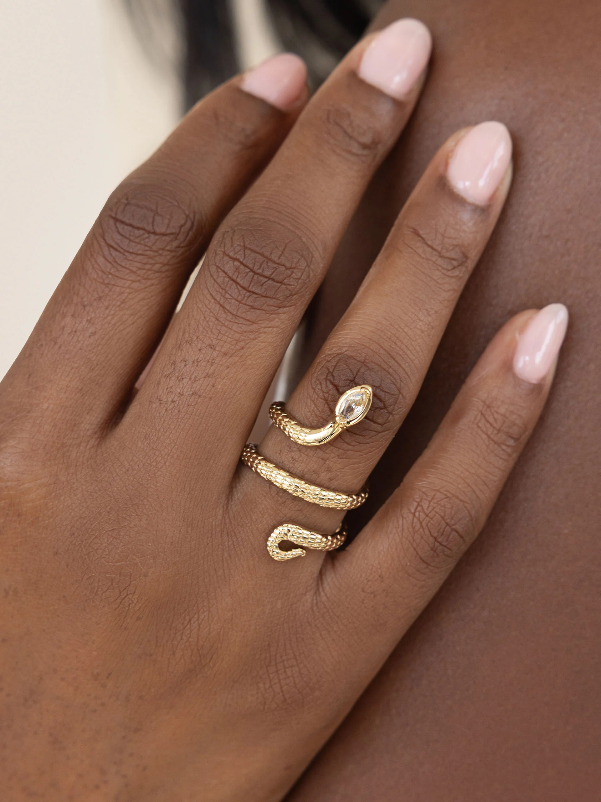 Serpentina Snake Ring