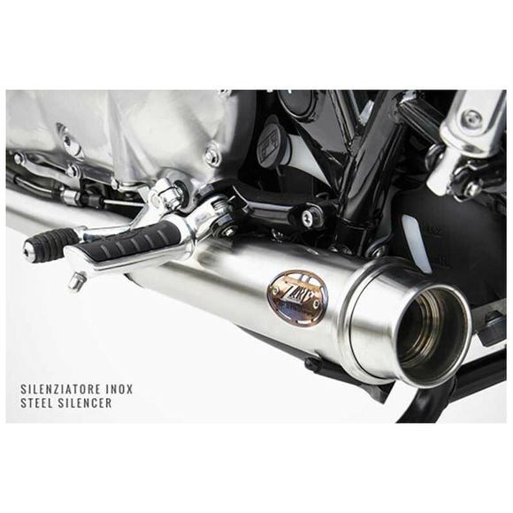 Zard Complete Line 2 in 2 short - polished stainless steel tipRef : ZAD00091A / ZTP065S00SSR-P