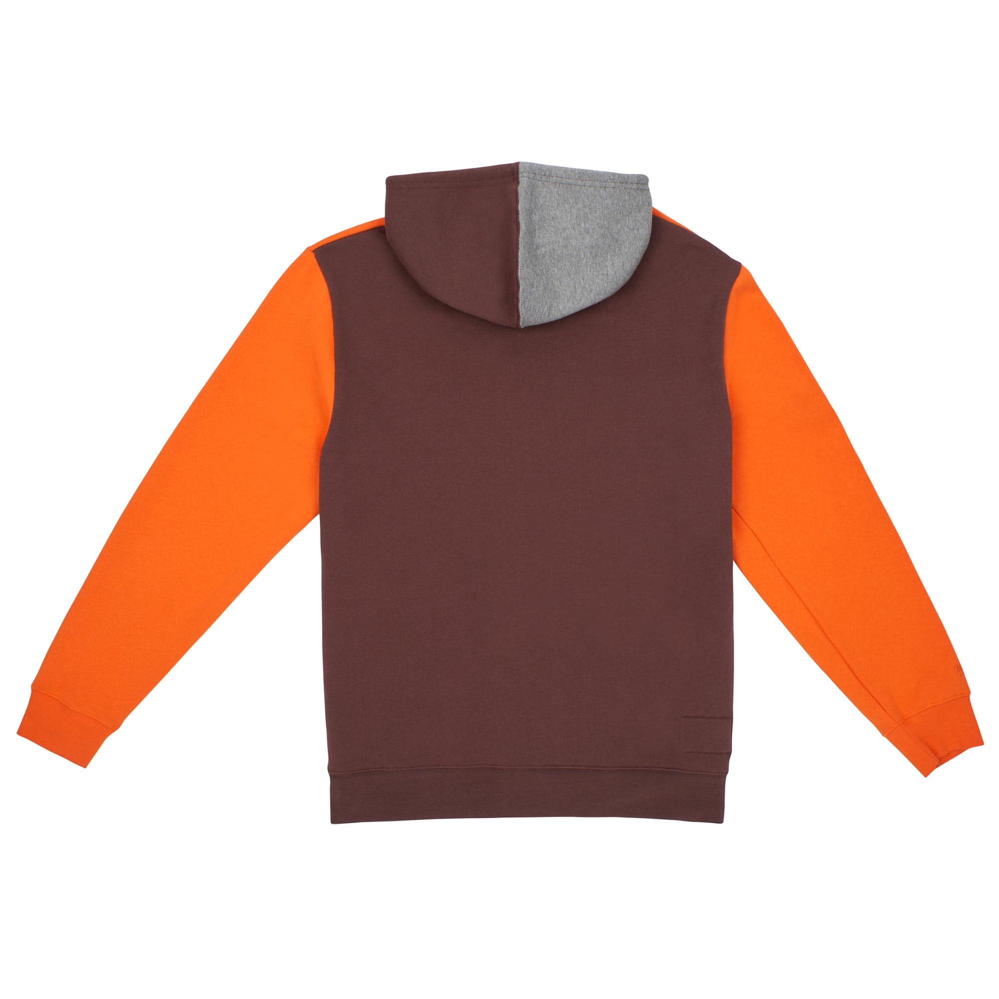 Cleveland Browns Mitchell & Ness Color Blocked NFL Fleece Hoodie