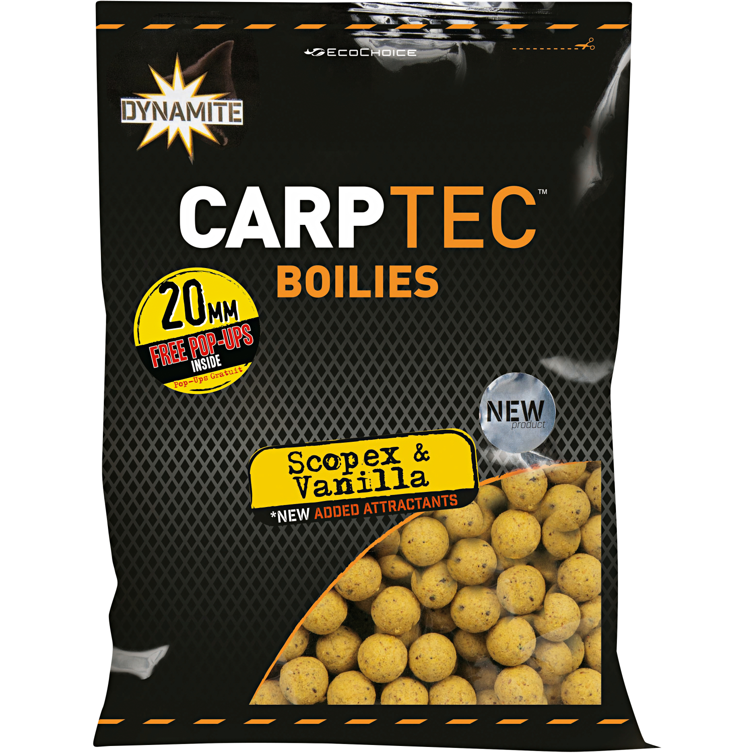 Dynamite Boilies Carp-Tec (scopex & vanilla)