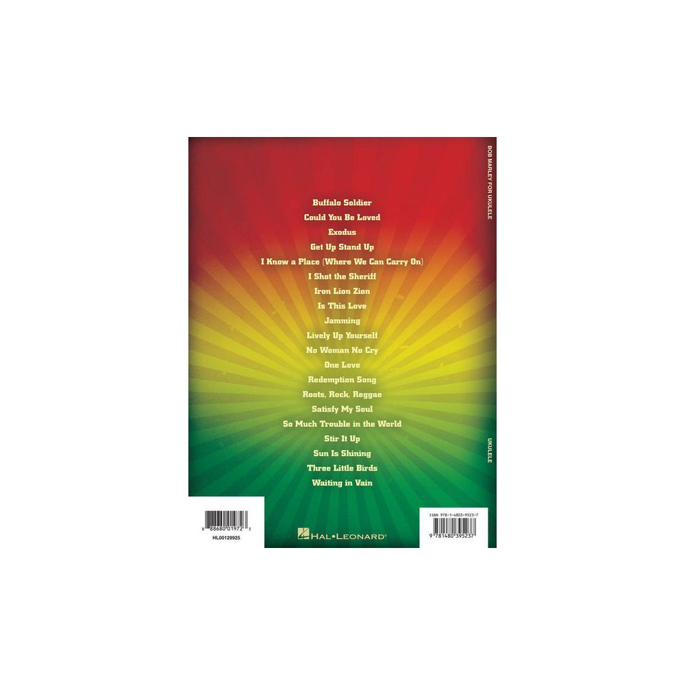 Hal Leonard Bob Marley For Ukulele – Thomann Ireland