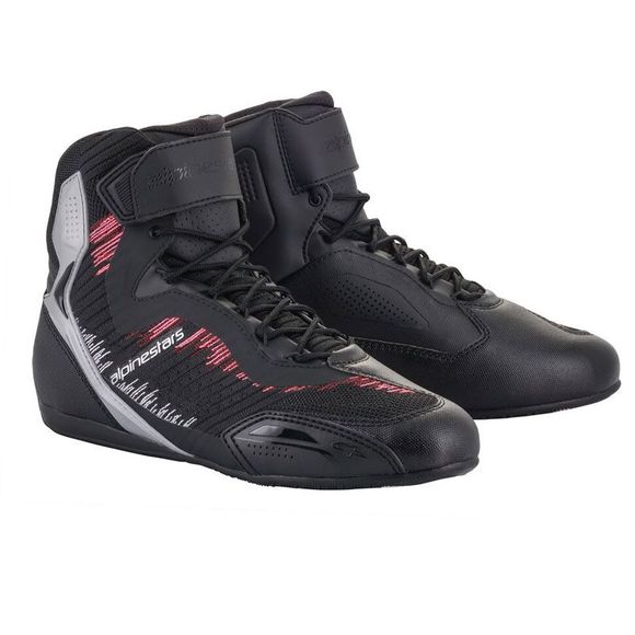 Alpinestars Stella Faster -3 Rideknit - Black / Pink Motorcycle SneakersRef: Ap12266-C57329