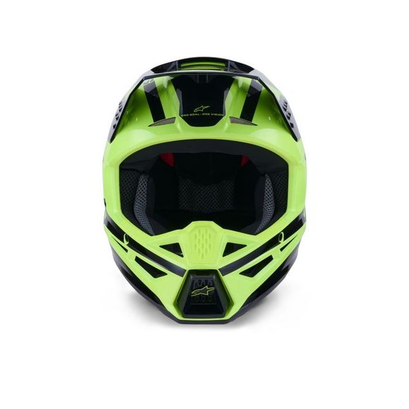 Casque cross Alpinestars S-M3 HEAT 2026 - Jaune / NoirRef : AP3967