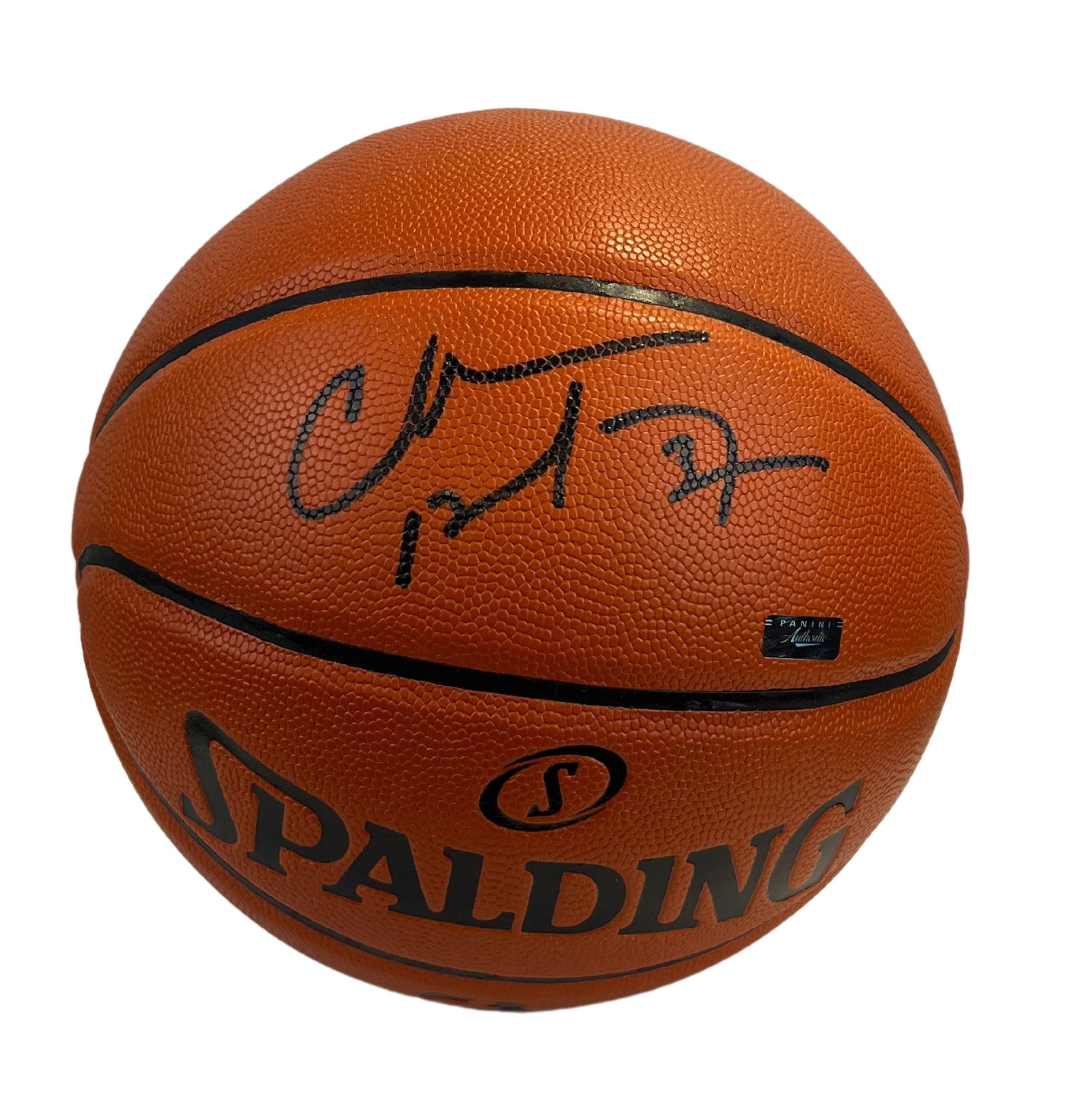 Charles Barkley Signed Spalding Basketball Panini Authentic