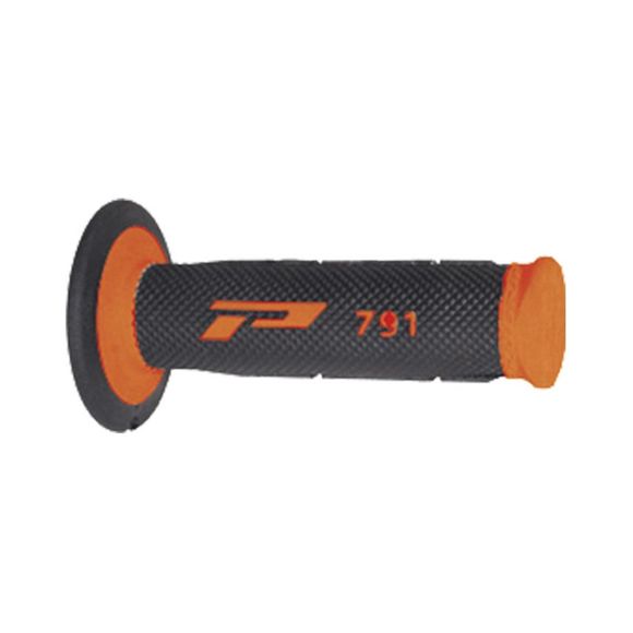 Progrip MX 791 Fluo Universal Handlebar Grips - Orange / BlackRef: PRG0096