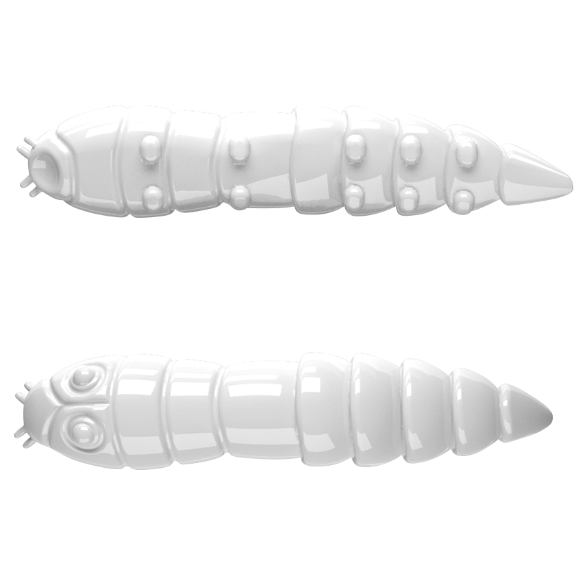 Libra Lures Kukolka artificial bait (white)