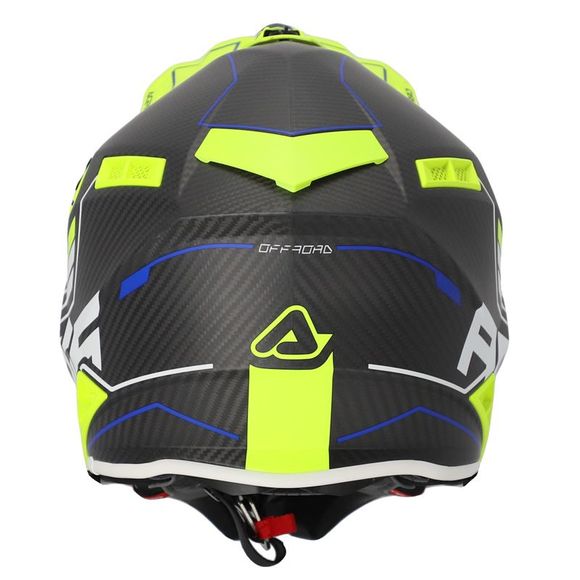 Casque cross Acerbis STEEL CARBON ECE 2206 2023 - Noir / JauneRef : AE3609