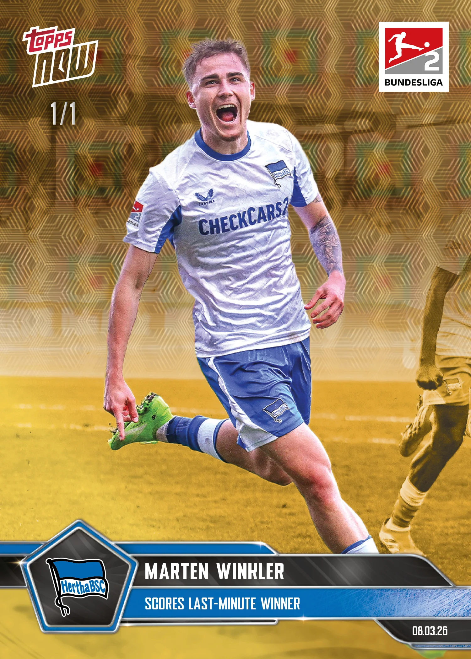 Marten Winkler - 2025-26 Bundesliga Topps NOW® - Card 144