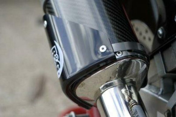 R & G Racing exhaust protection of right black tri-oval silencerRef: Rgr01807A / 1069795