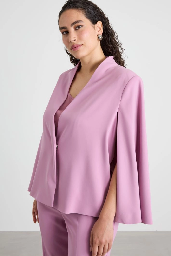 Cady cape jacket - PINK