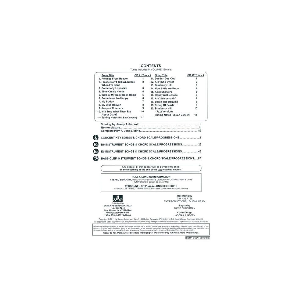 Jamey Aebersold Pennies from Heaven – Thomann Ireland