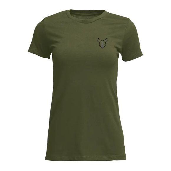 Thor PATCHED UP Short Sleeve T-shirt - WOMEN - Green / GreenRef: To3444