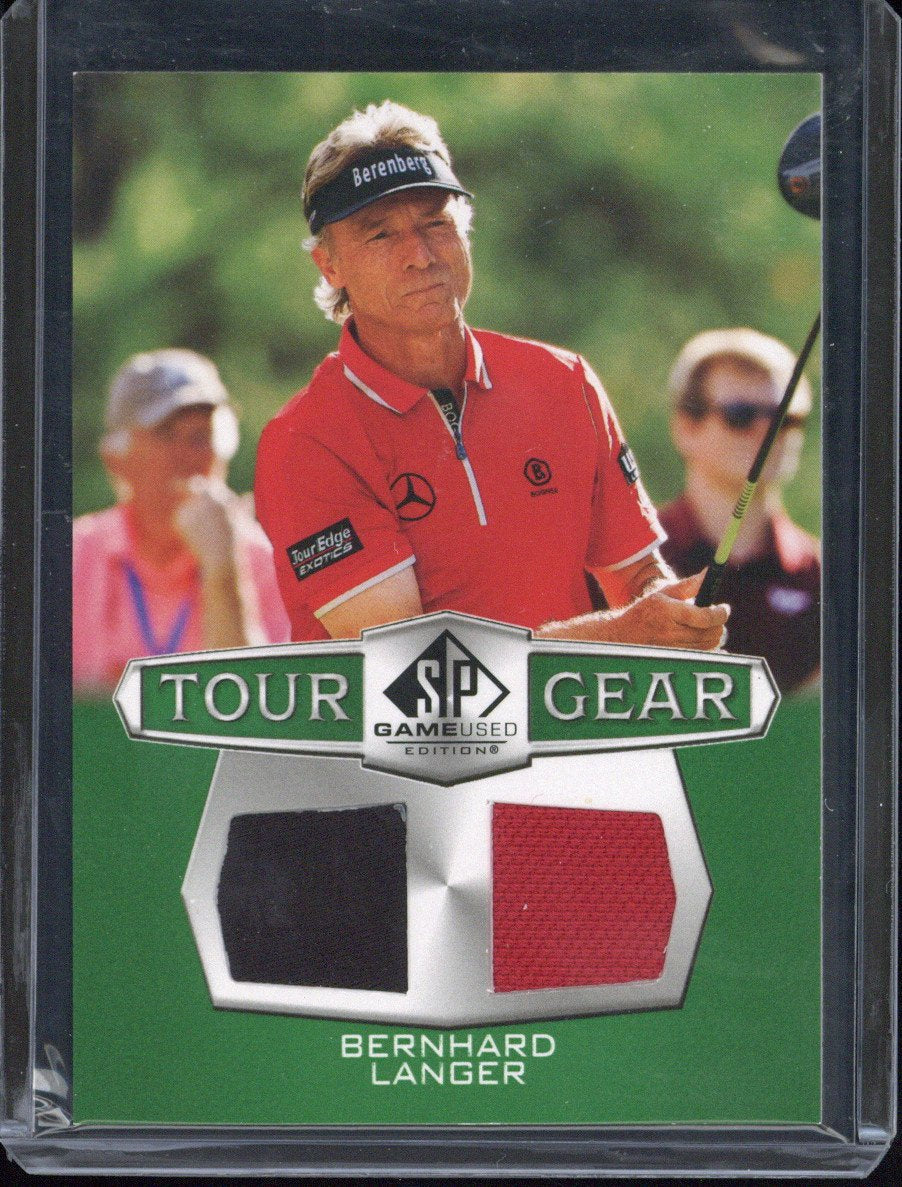 Upper Deck SP Game Used Bernhard Langer Relic #TG-BL