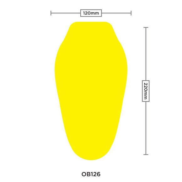 Oxford LEVEL 2 Elbow & Knee Guards - YellowRef: OD0301 / OB126