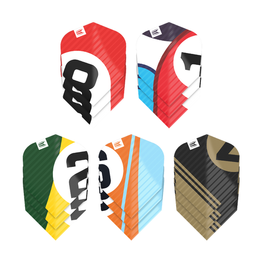 Target Pro Ultra Chicane Multipack Ten-X Flights - 5 sets