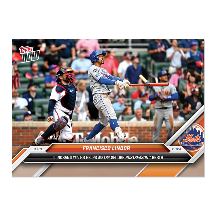 Francisco Lindor - 2024 MLB Topps NOW® Card 781