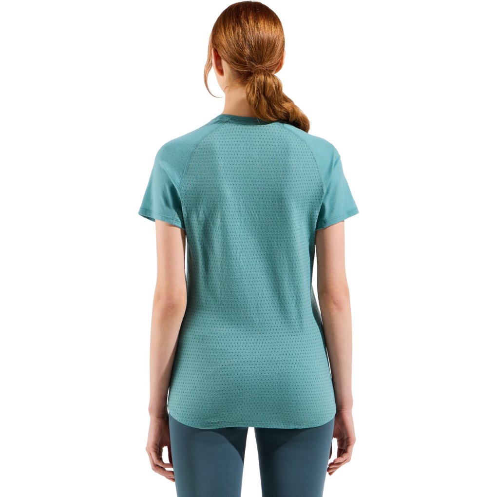 Odlo Ascent Performance Wool 125 T-Shirt Women - arctic