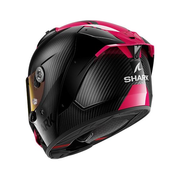Shark AERON CARBON SKIN Full-Face Helmet - Carbon / BlueRef: SH1740-CCVB