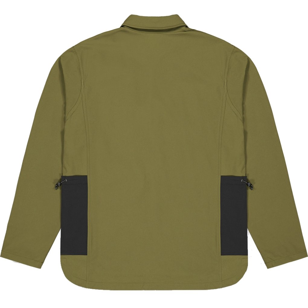 Picture Outif Zip Longsleeve Shirt Men - Tobacco