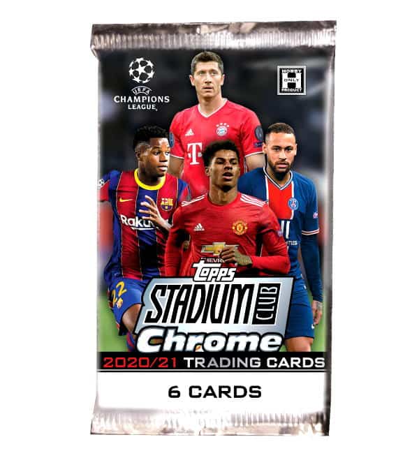 Topps Stadium Club Chrome Champions League 2020/21 - Hobby Box