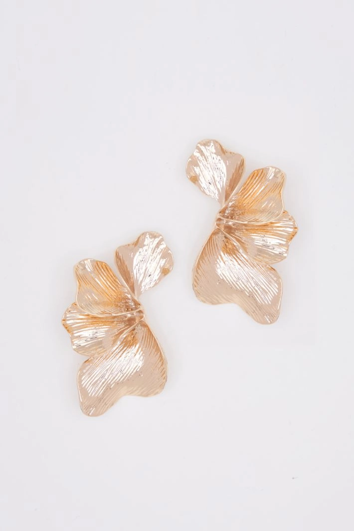Flower earrings - GOLD