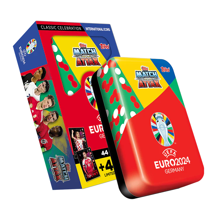 Official EURO 2024 Match Attax - Mega Tin 3 - International Icons