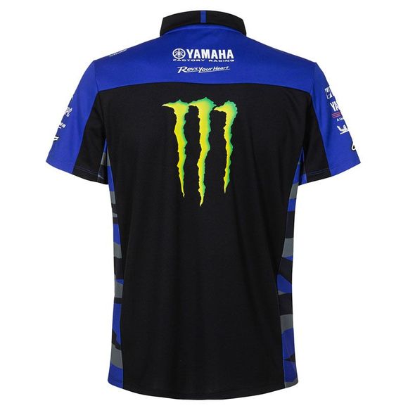 Polo Yamaha MONSTER ENERGY MOTO GP - NoirRef : YM0004