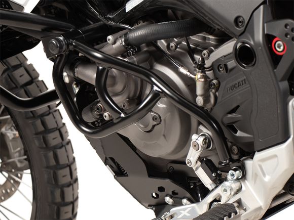Hepco & Becker Engine Guard Reinforcement Crash Bar - BlackDUCATI 937 DESERT X RALLY - 2024 - 2025Ref: Hbe04700A / 42237659 00 01
