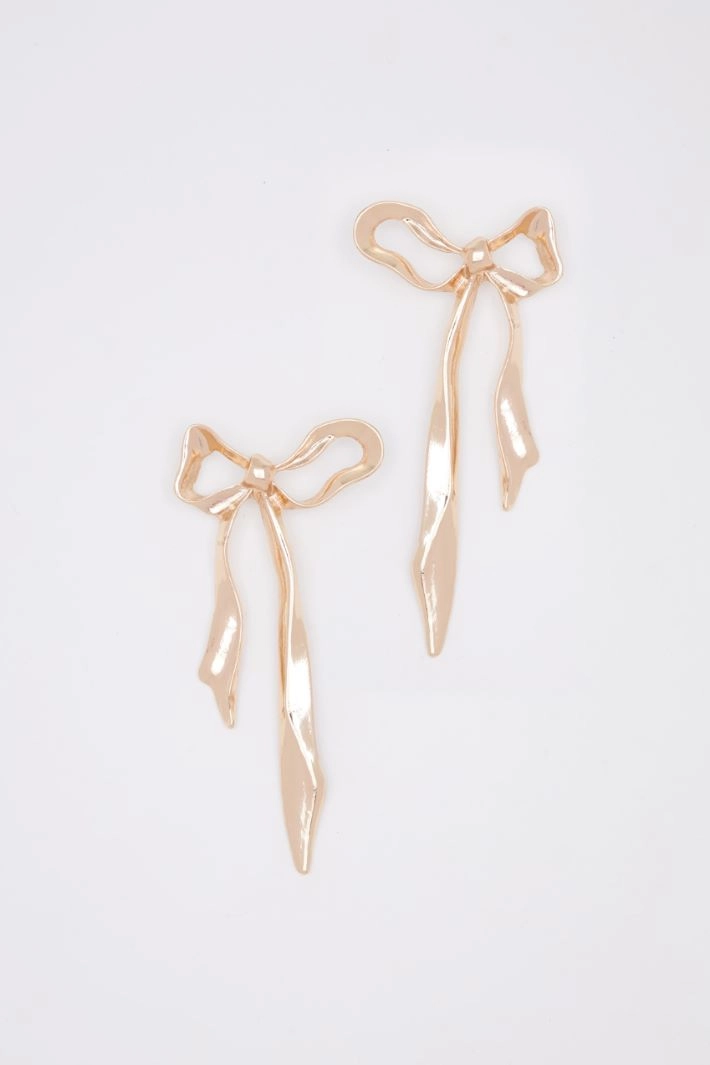 Bow earrings - GOLD