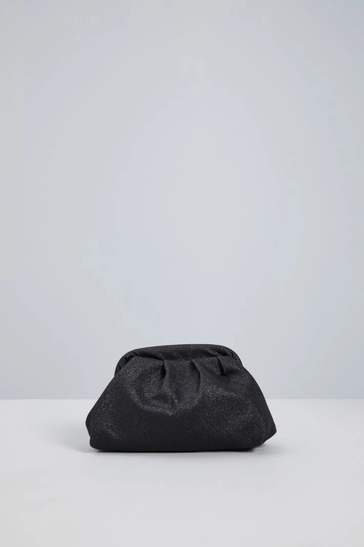 Laminated effect clutch - BLACK