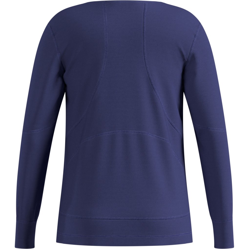 Odlo Active X-Warm Long-Sleeve Base Layer Top Kids - skipper blue