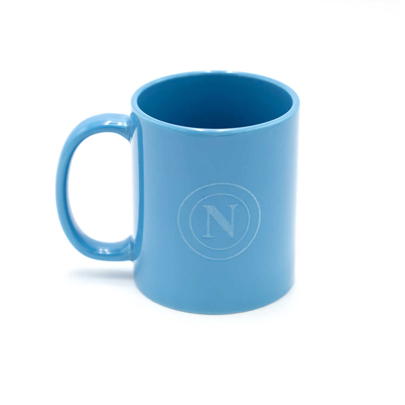 SSC Napoli Mug in sky blue with engraved logo