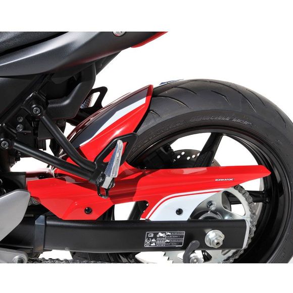 Ermax rear mudguard SUZUKI SV 650 2016- - White / RedSUZUKI 650 SV 650 ABS - 2016 - 2025Ref: EM1565