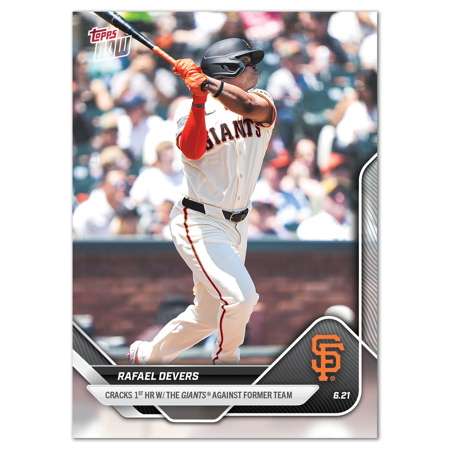 Rafael Devers - 2025 MLB Topps NOW® - Card 332