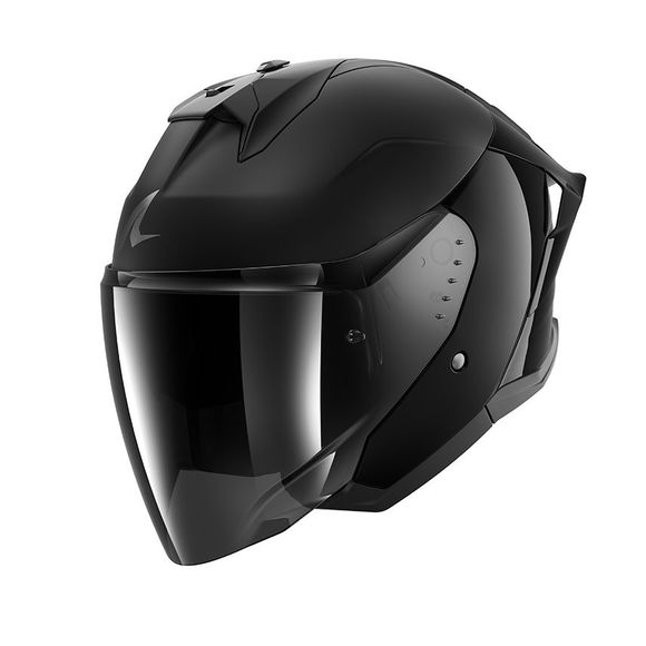 Casque jet Shark SKWAL JET CUP DARK SHADOW DUAL - NoirRef : SH1870