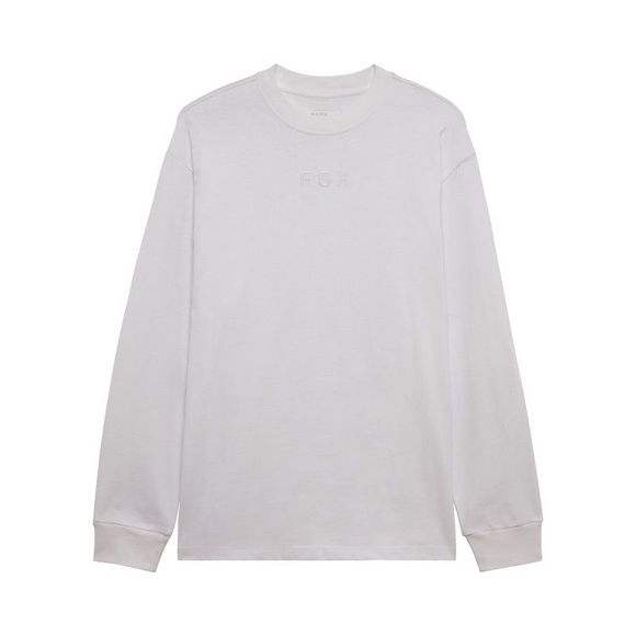 Fox WORDMARK long sleeve t-shirt - WhiteRef: FX6421