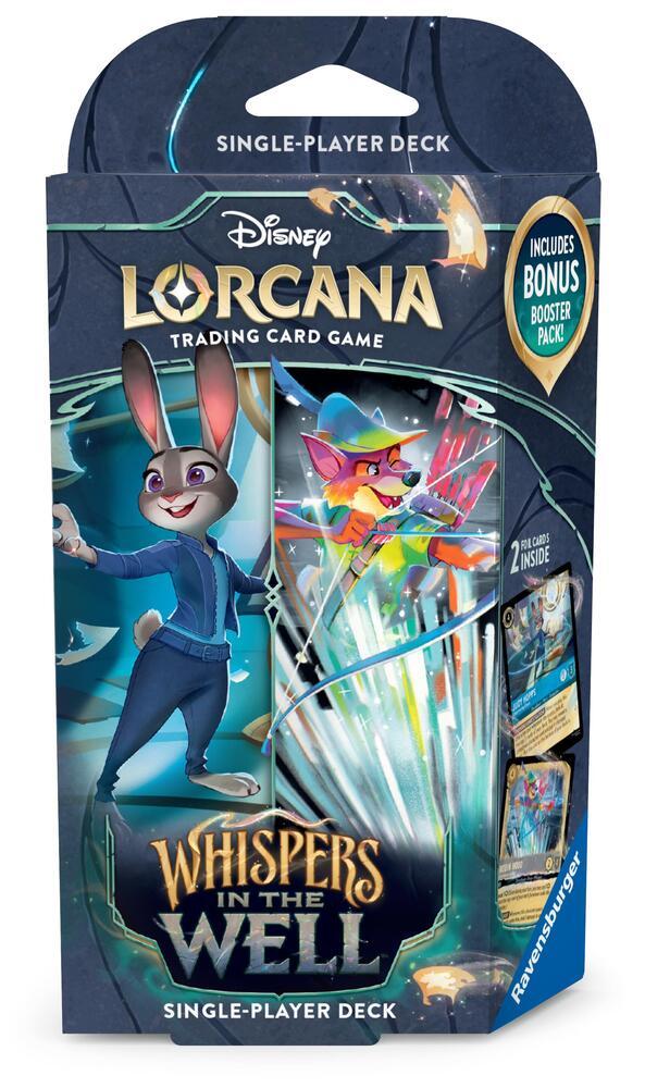 Disney Lorcana TCG: Whispers in the Well Starter Deck Box