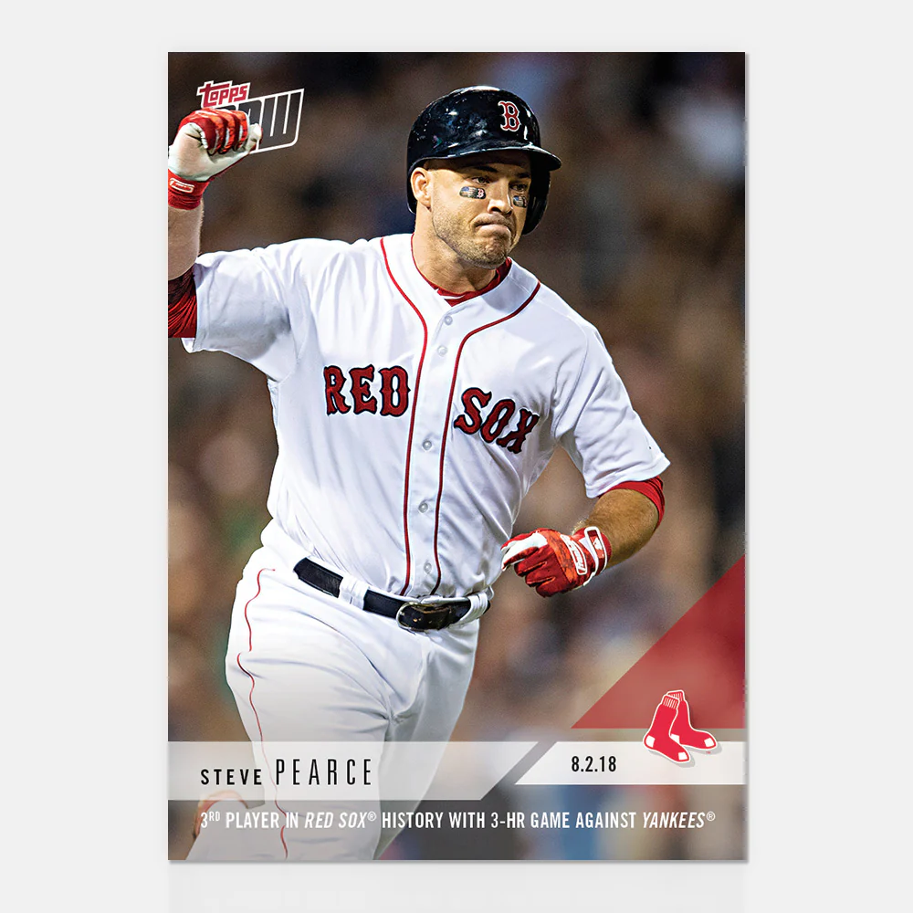 Steve Pearce - 08/02/2018 TOPPS NOW® Card 549 - Print Run: 307
