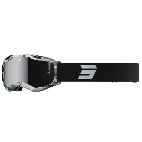 Shot IRIS 2.0 cross mask - CAMO MATT 2023 - Gray / WhiteRef: so2248 / a09-29a1-a01