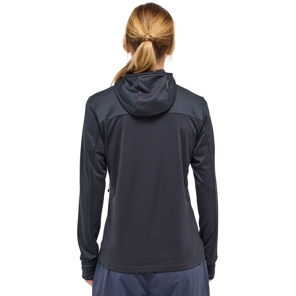 Haglöfs L.I.M Mid Fast II Hood Jacket Women - true black 2C5