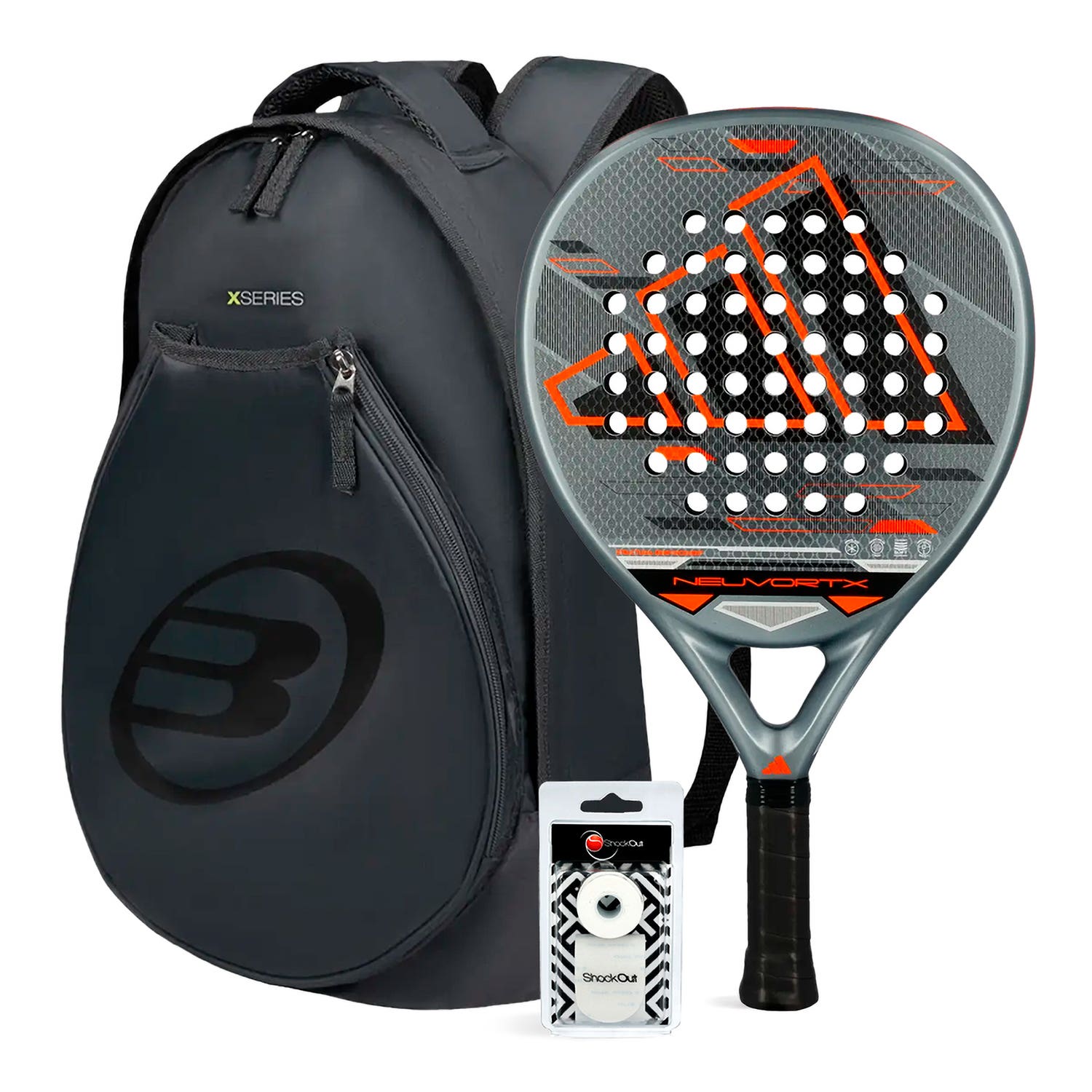PACK ADIDAS NEUVORTX ORANGE BAG BULLPADEL