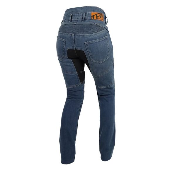 Jean Moto Trilobite PARADO DOUBLELAYER LADIES - Slim - BleuRef : TRI0149